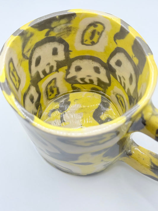 Nerikomi Skull Mug